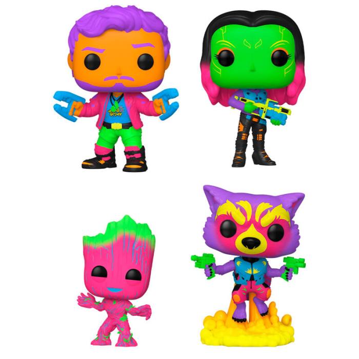 POP pack 4 figures Marvel Guardians of the Galaxy 2 Exclusive 58854