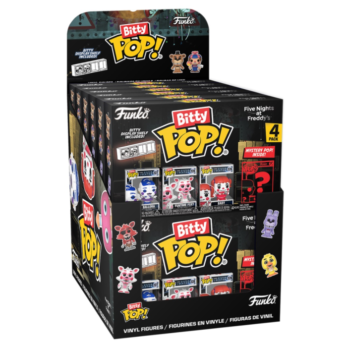 Assorted Blister 4 figures Bitty POP Five Nights at Freddys 61086