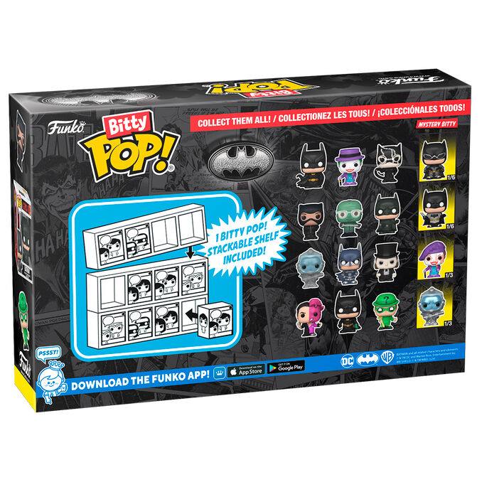 Blister 4 figures Bitty POP DC Comics Batman 85th Anniversary Batman 62257
