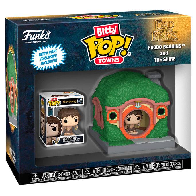 Bitty POP figure Town The Lord of the Rings Frodo Baggins and the Shire 62998