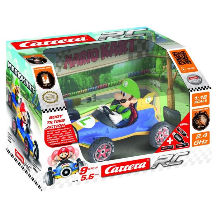 Mario Kart Luigi Radio control car 63626