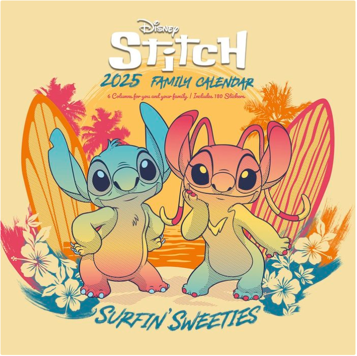 Disney Stitch Family planning calendar 63762
