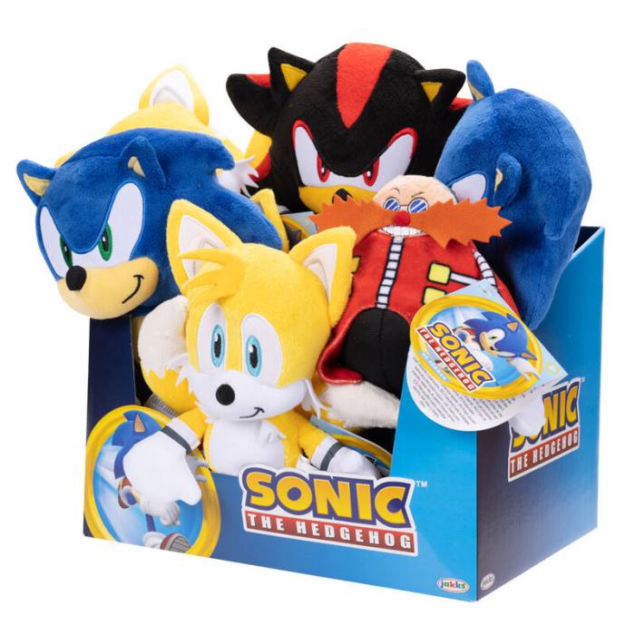 Sonic the Hedgehog series 10 assorted plush toy 10cm 64844