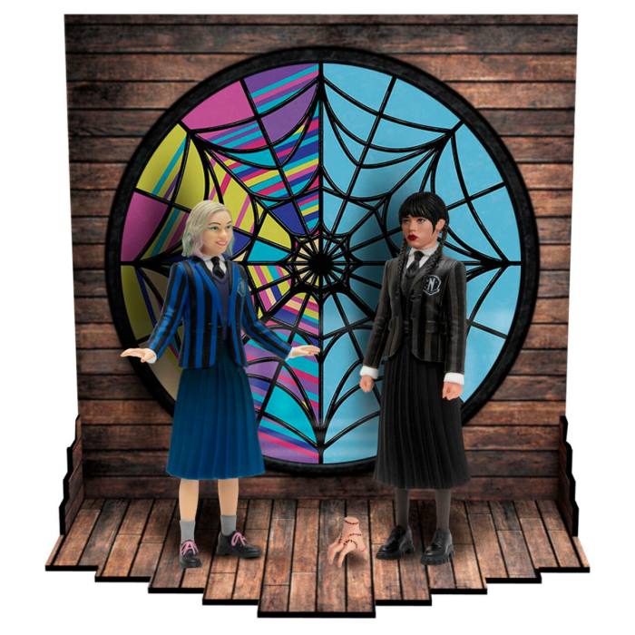 Wednesday - Wednesday & Enid set figures 9,5cm 65298
